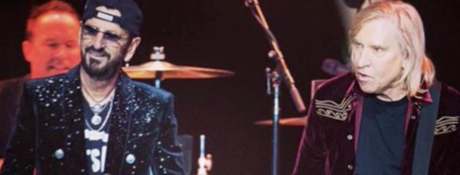 Le beau-frère de Ringo Starr, Joe Walsh, a plaisanté sur l'odeur du batteur.