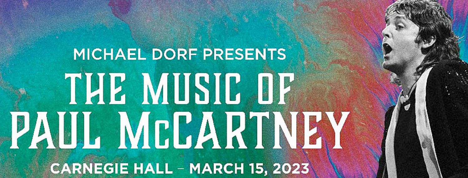 Paul McCartney est honoré lors de la soirée de charité "The Music of" au Carnegie Hall.