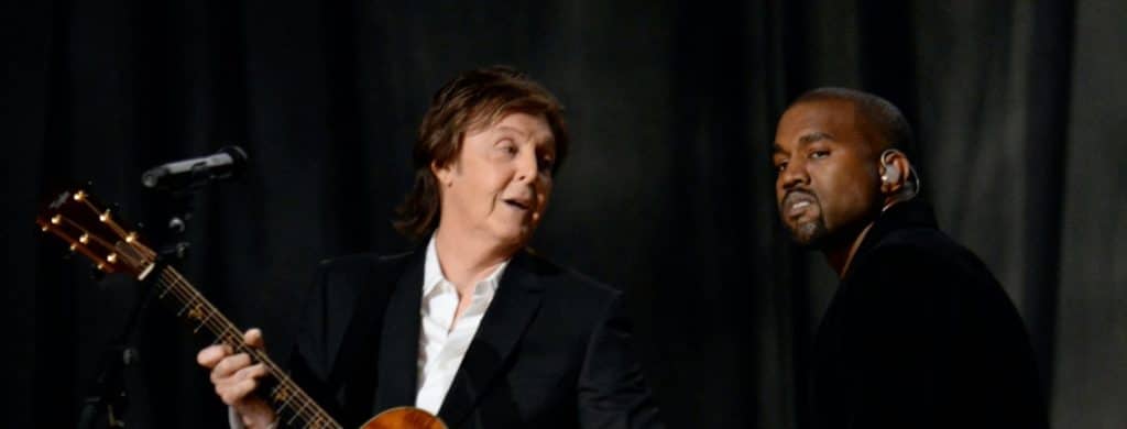 Paul McCartney : Kanye West "faisait défiler des images de Kim [Kardashian]" pendant une session de composition de chansons