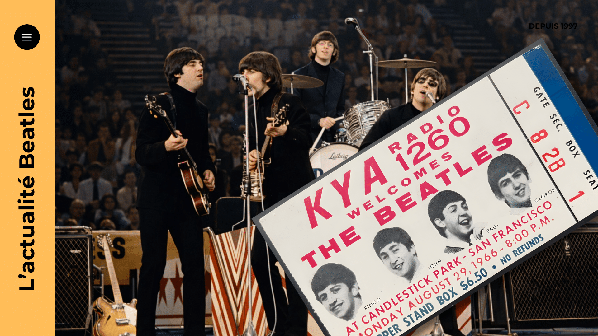 Arrêt des tournées des Beatles : de Cincinnati sous la pluie à Candlestick Park, comment la peur, le bruit et les polémiques de 1966 poussent le groupe vers le studio. Un récit du 10 novembre 1966 et du basculement vers Revolver puis Sgt. Pepper. Découvrez les coulisses.