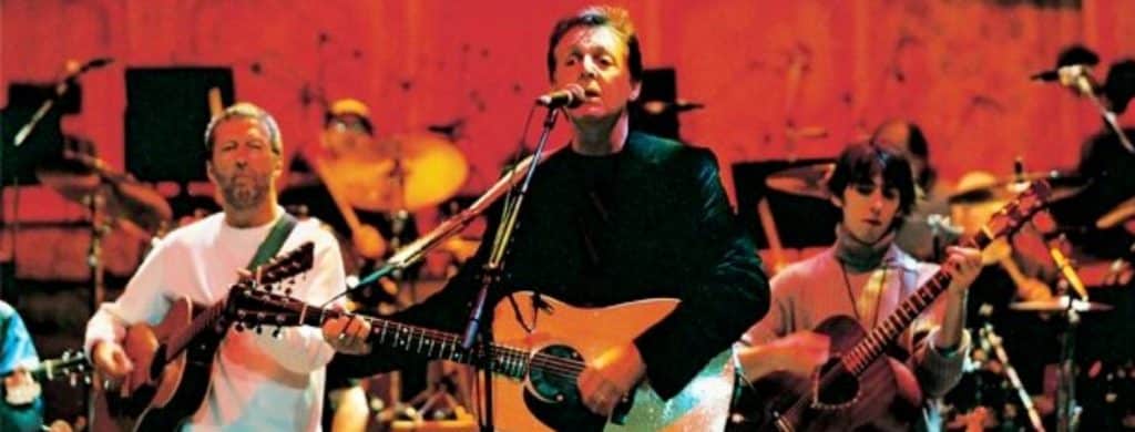 Le film hommage à George Harrison, "Concert for George", revient dans les salles de cinéma.
