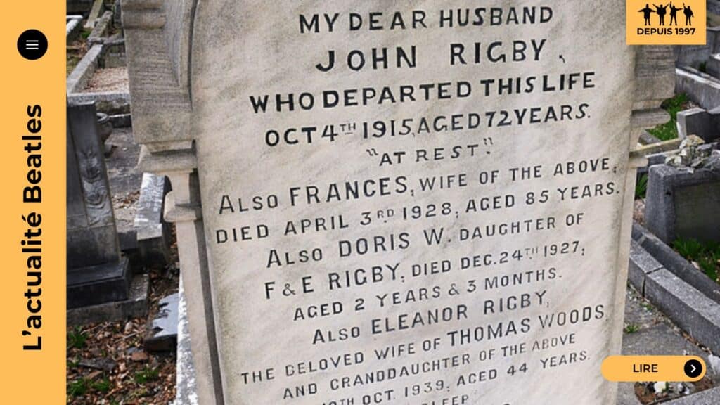 Avec Eleanor Rigby, Paul McCartney signe en 1966 une chanson poignante sur la solitude et la mort, portée par un octuor à cordes et une atmosphère funèbre. Inspirée peut-être inconsciemment d’une vraie tombe à Liverpool, cette œuvre révolutionne la chanson pop par son audace littéraire et émotionnelle.