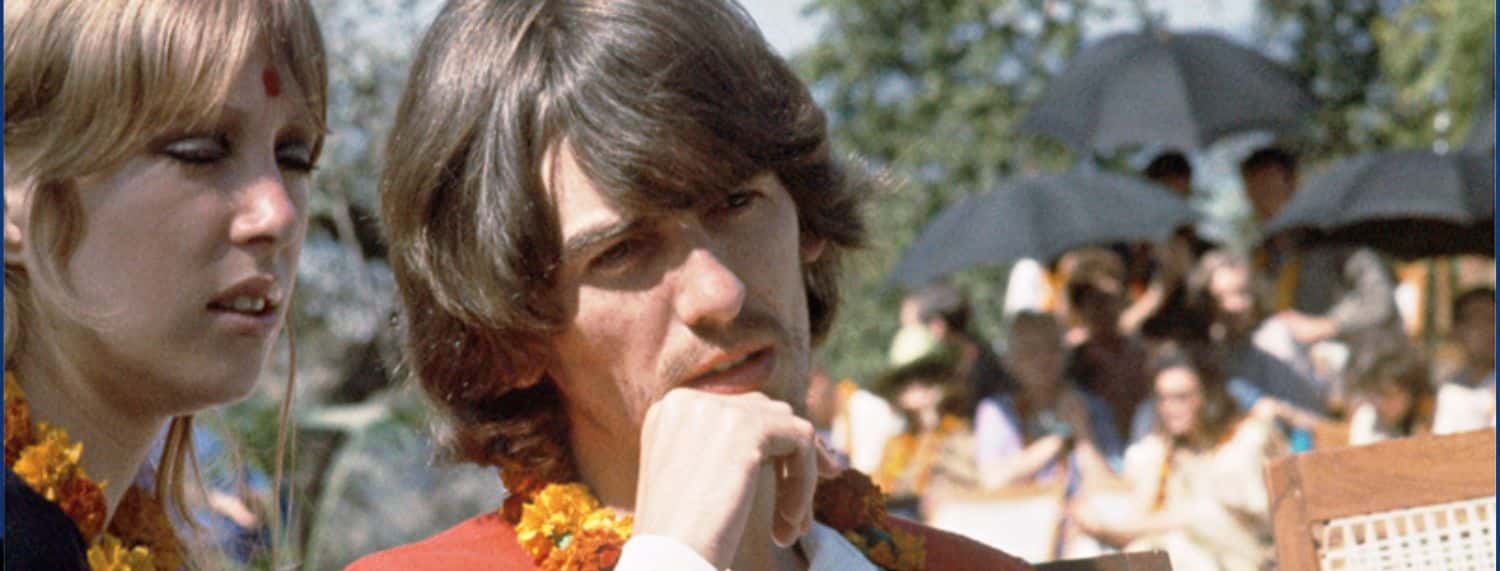 George Harrison a déclaré qu'il était difficile d'être dans une pièce remplie de personnes "folles" lors de l'intronisation des Beatles au Rock & Roll Hall of Fame.