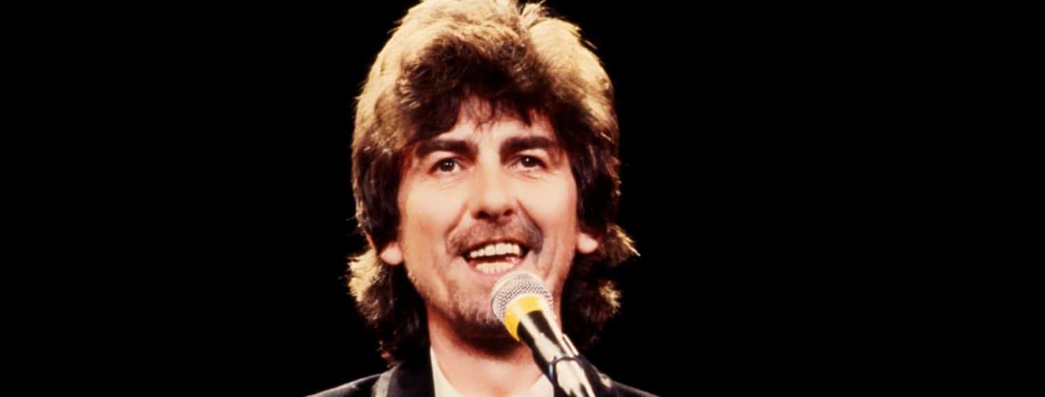 George Harrison a remercié deux chanteurs par leur nom lors de l'intronisation des Beatles au Rock & Roll Hall of Fame.