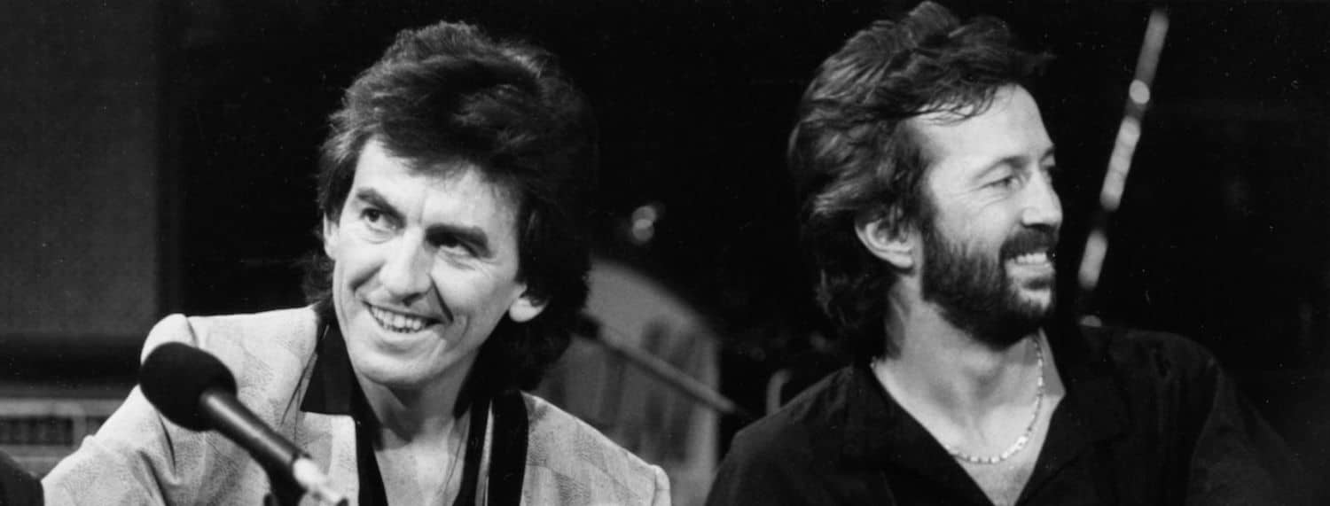 George Harrison pense que le scénariste de "Water" a joué de sa chance en ajoutant un caméo pour George, Ringo Starr et Eric Clapton.