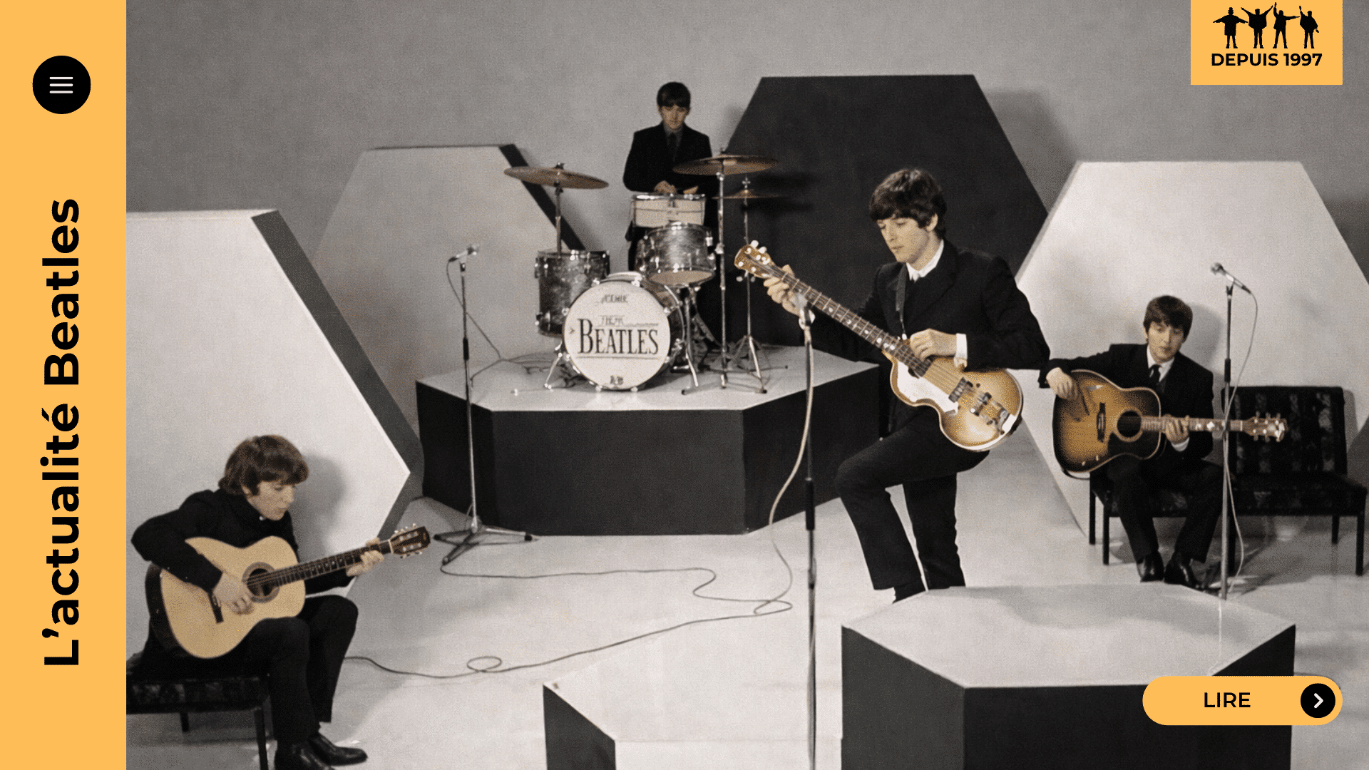 And I Love Her : comment la première grande ballade de McCartney a pris forme en 1964, avec le riff décisif de George Harrison et les choix de George Martin. Coulisses, sessions et “tea break” : plongez dans A Hard Day’s Night.