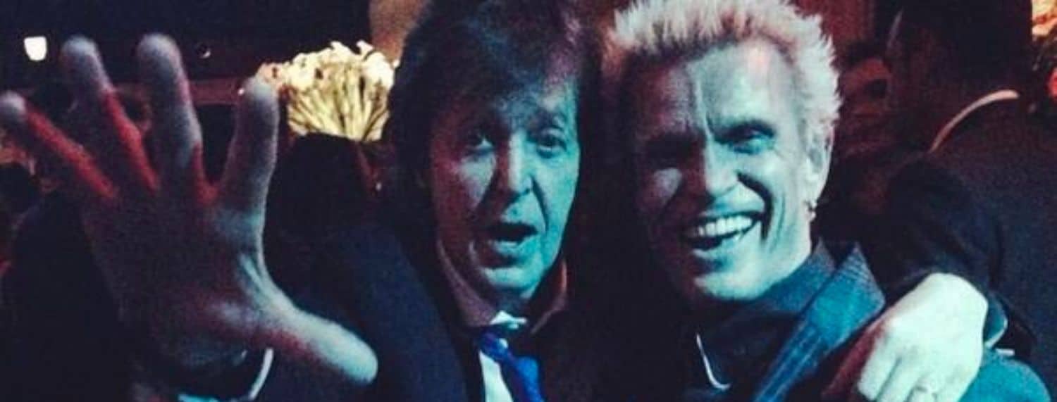 BILLY IDOL VOULAIT ÊTRE COMME JOHN ET PAUL