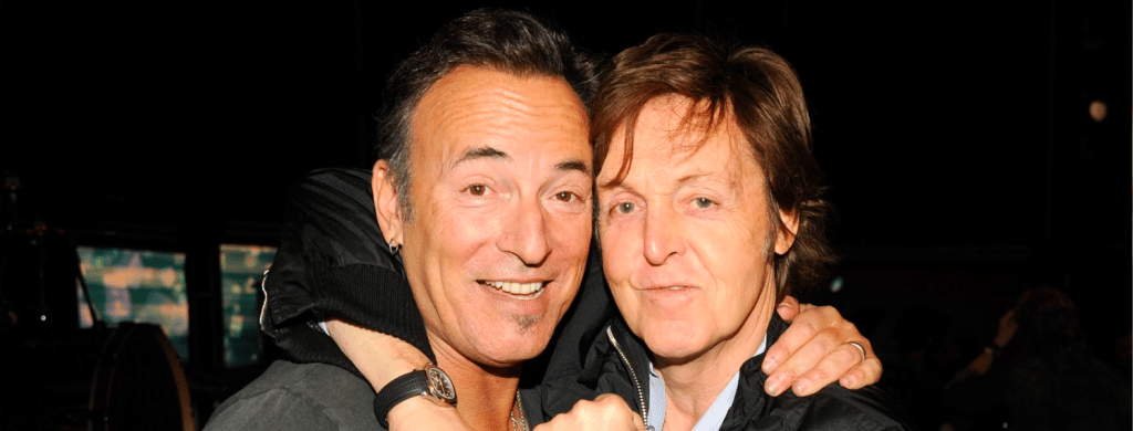 Bruce Springsteen a dit à Paul McCartney qu'il n'aimait pas les "chansons d'amour idiotes" au début de sa carrière.