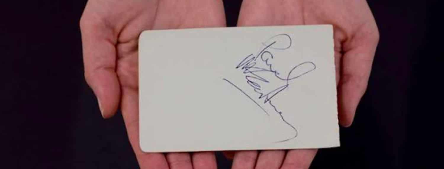 DES AUTOGRAPHES DES BEATLES MIS AUX ENCHÈRES À STANSTED