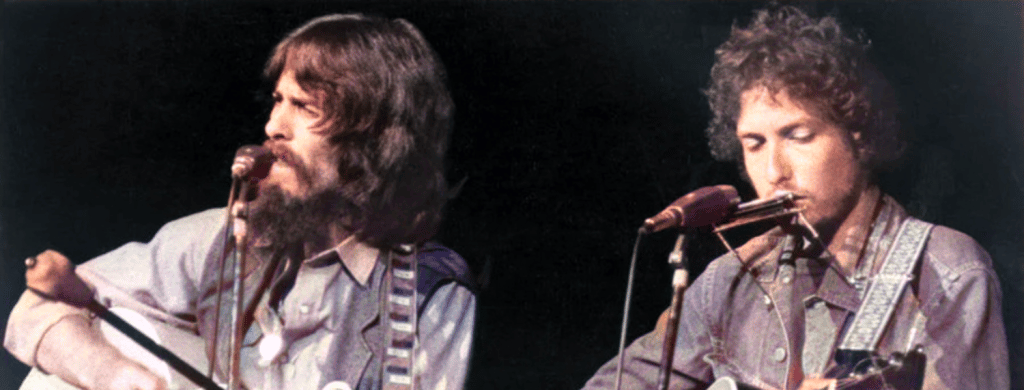 Comment George Harrison s'est-il retrouvé avec une chanson de Bob Dylan ?