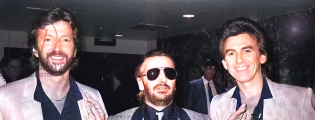 George Harrison a déclaré que regarder Eric Clapton était "comme se regarder soi-même".