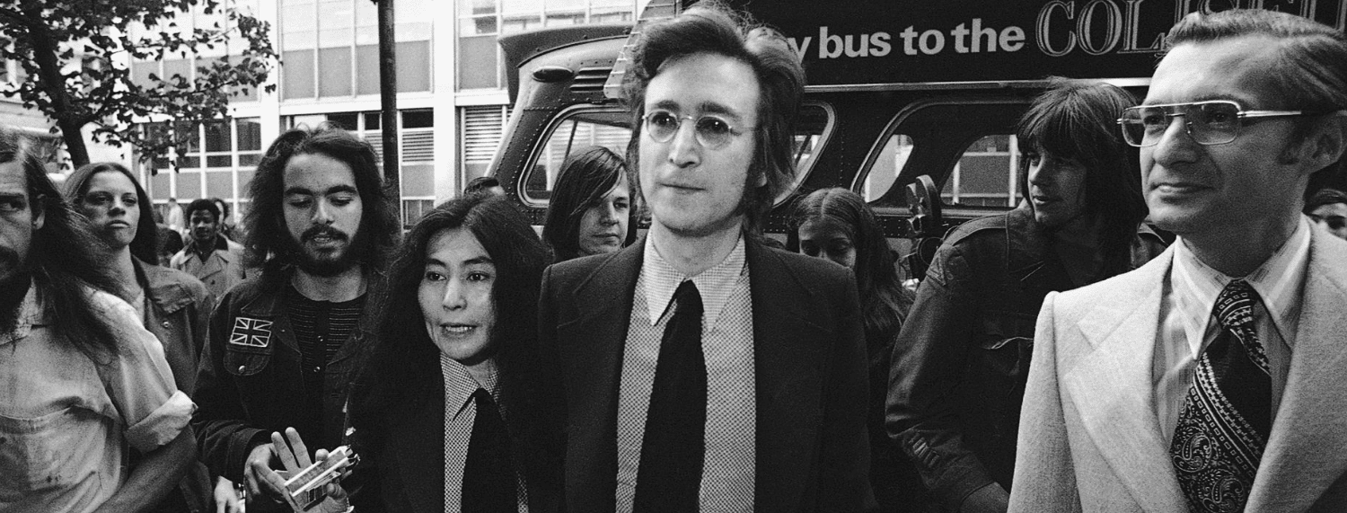 John Lennon a dit qu'il a été poursuivi en justice après sa "dernière vraie dispute".