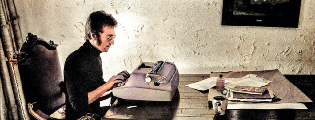 John Lennon ne pouvait pas écrire de la musique et des nouvelles en même temps