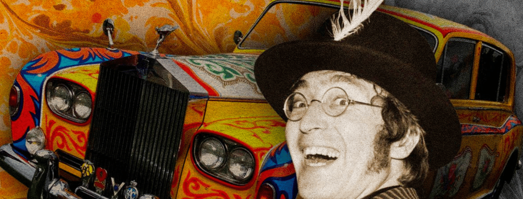 La Rolls Royce la plus célèbre du monde : John Lennon et sa Phantom V psychédélique.