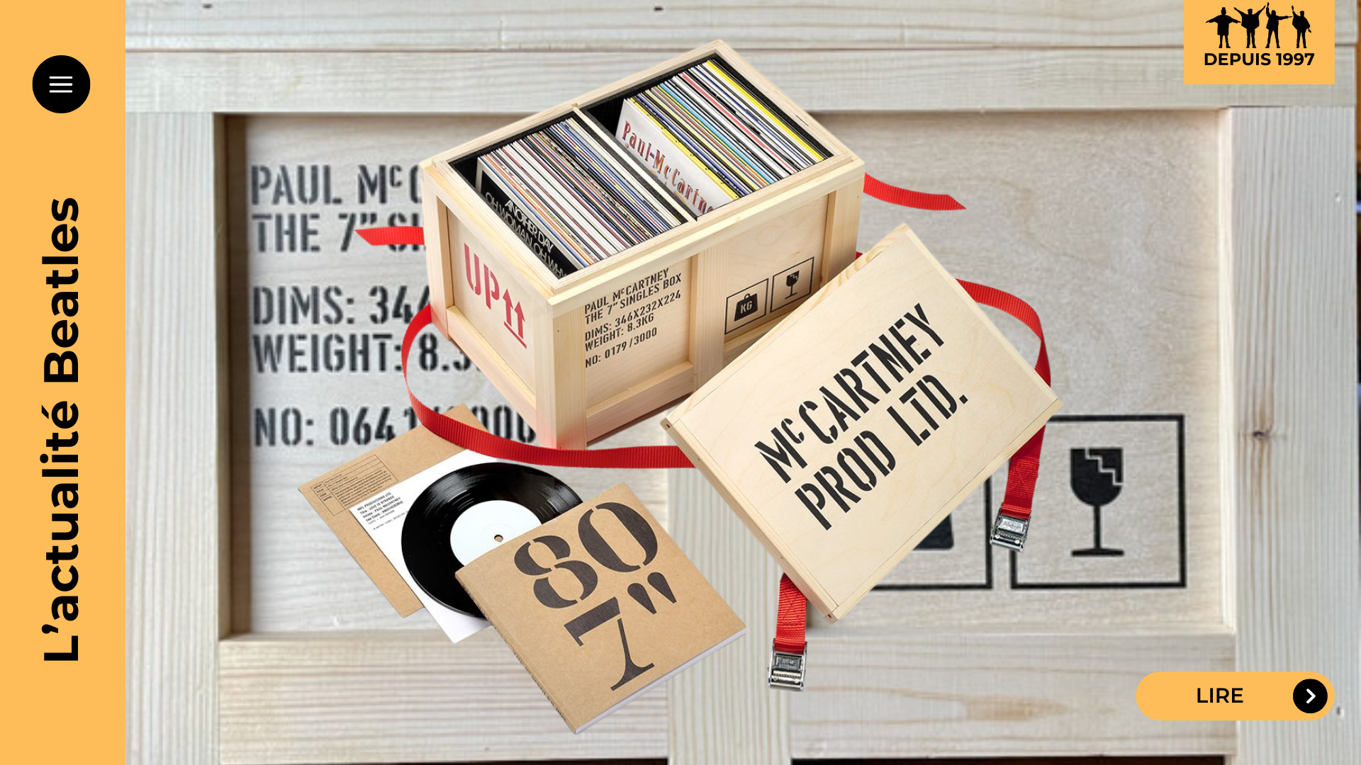 Singles Paul McCartney : comment il choisit un hit entre instinct, regard des autres (Twiggy) et pression du label (Jet). De la religion du 45 tours aux faces B, plongée dans la mécanique pop et la box The 7” Singles Box. Lisez l’article sur Yellow-Sub.net.