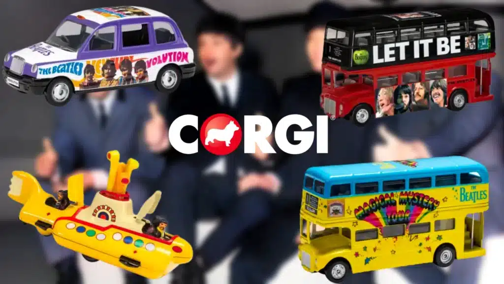 Les miniatures CORGI Beatles à nouveau disponibles...