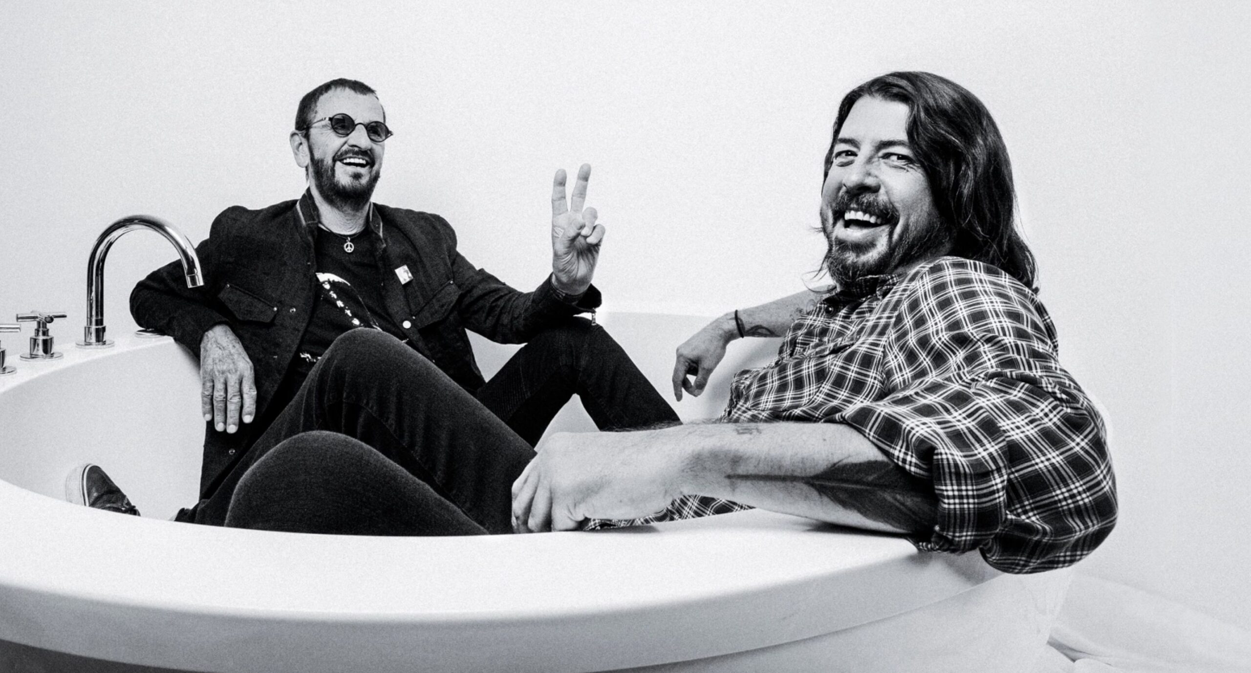 Dave Grohl et Ringo Starr