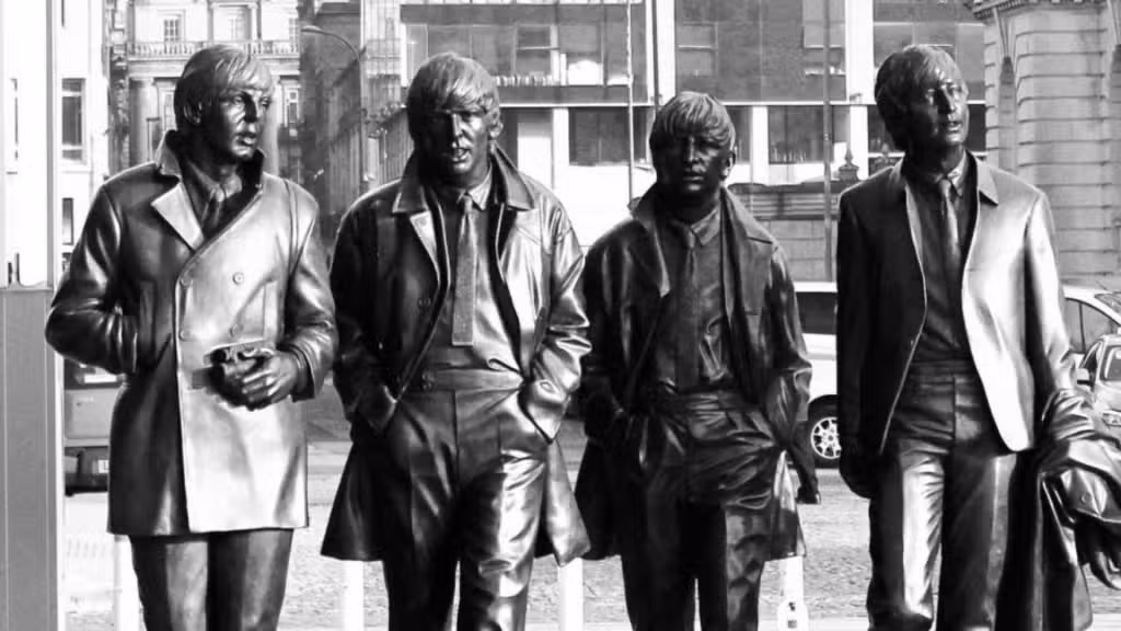 Les Beatles perplexes face à l'argent, gestion d'argent