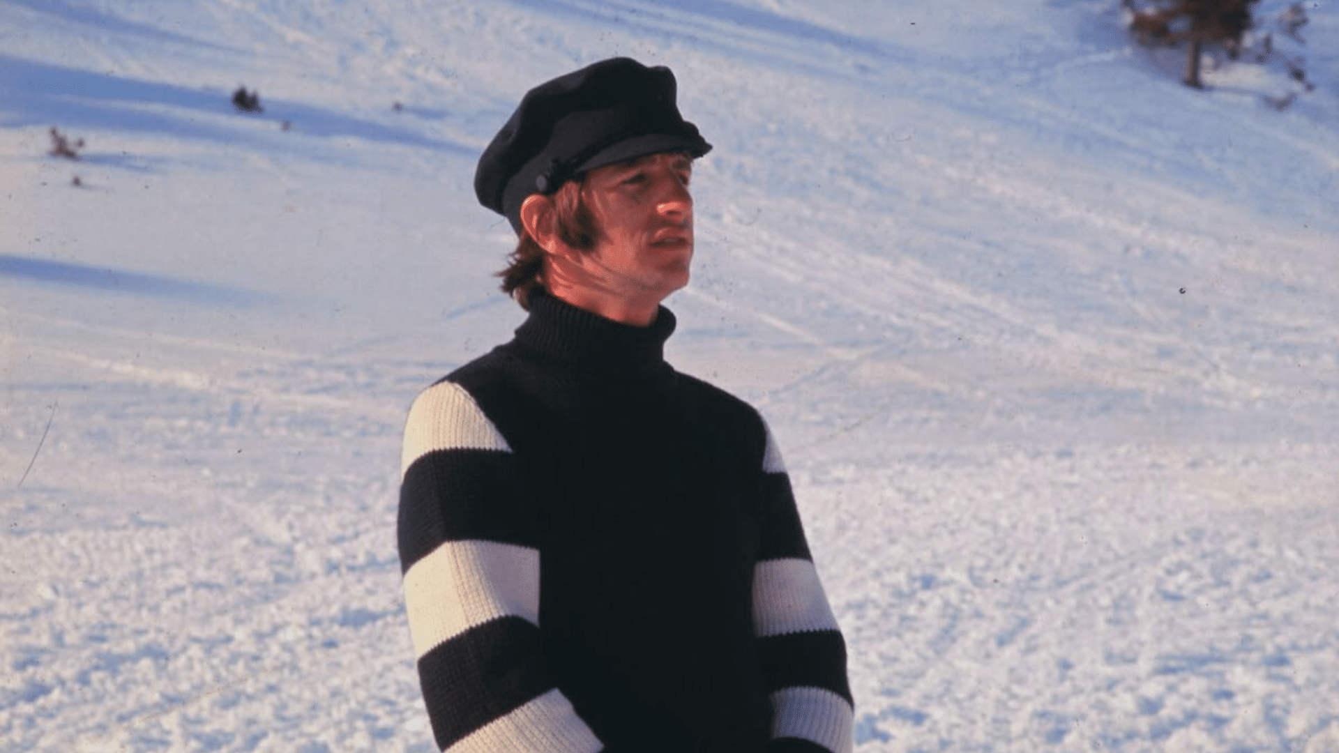 Ringo Starr découvrant la spiritualité grâce au ski
