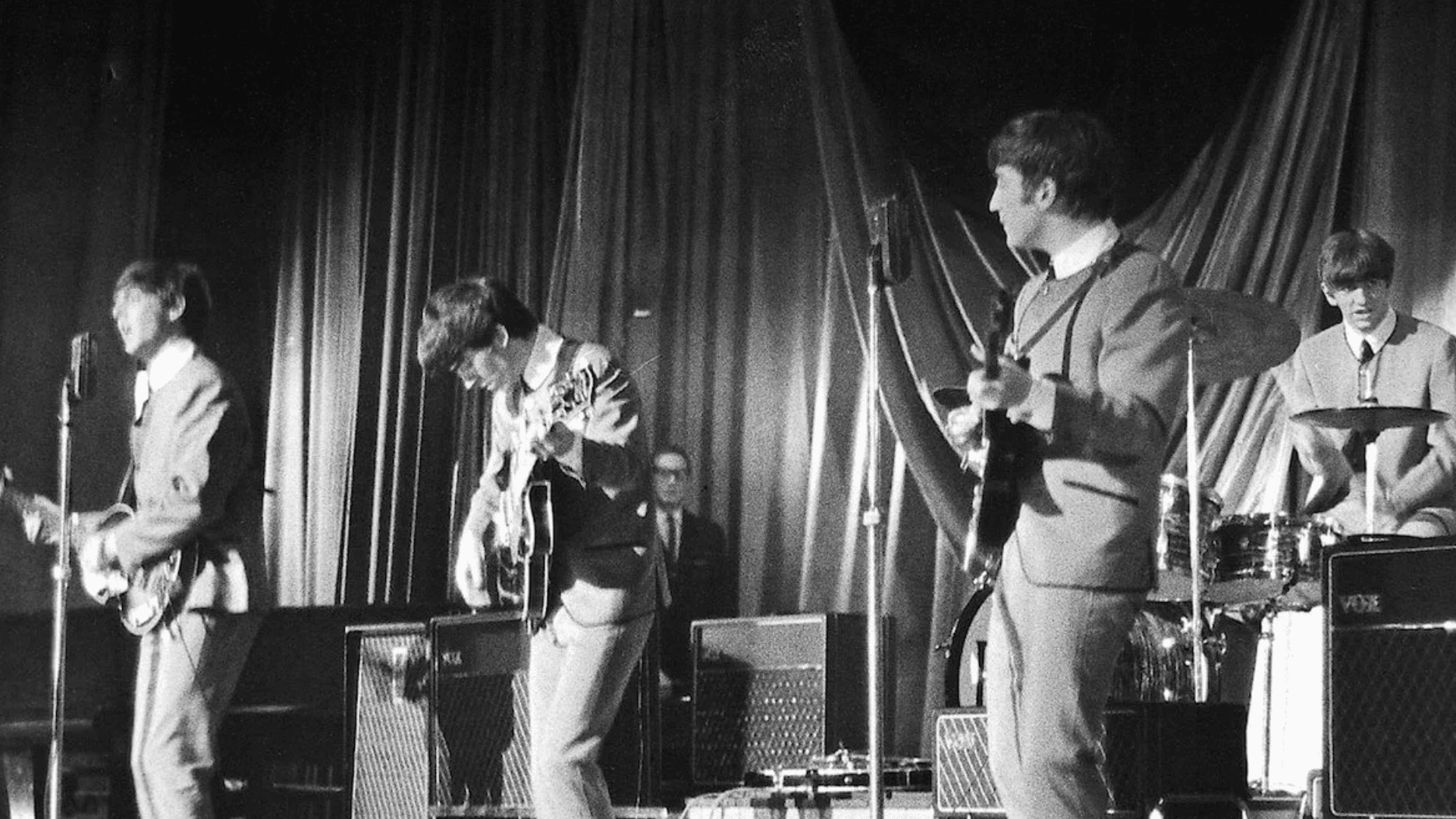 Enregistrement du concert des Beatles en 1963