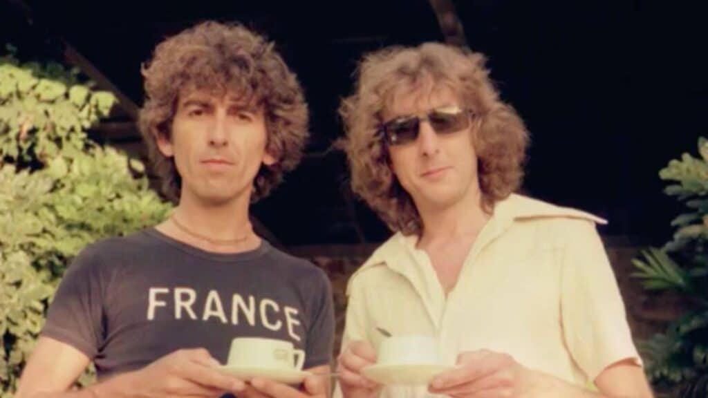 Eric Idle et George Harrison, amis proches