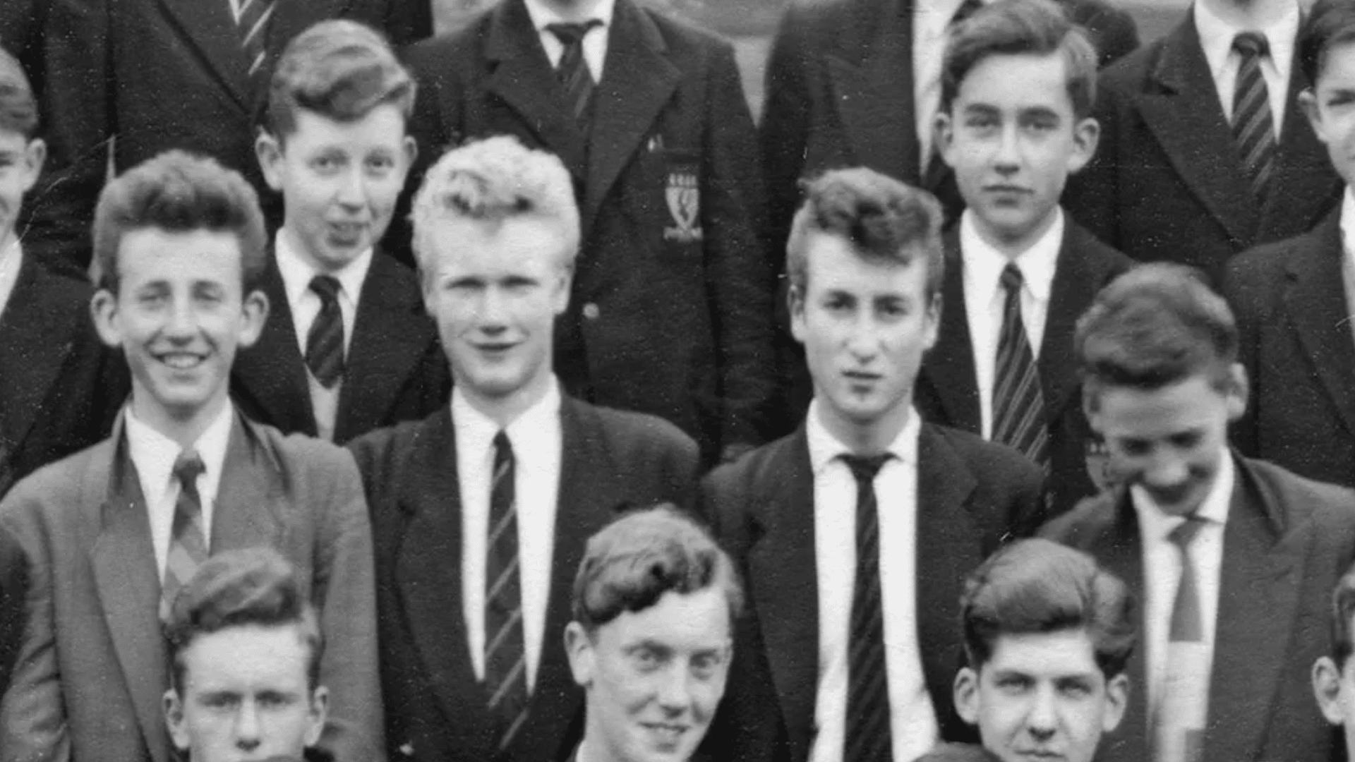 John Lennon et Pete Shotton, amis d'enfance