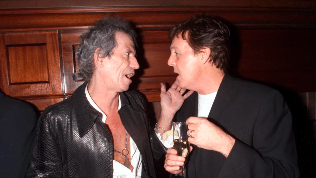 Keith Richards expliquant la différence entre les Beatles et les Rolling Stones