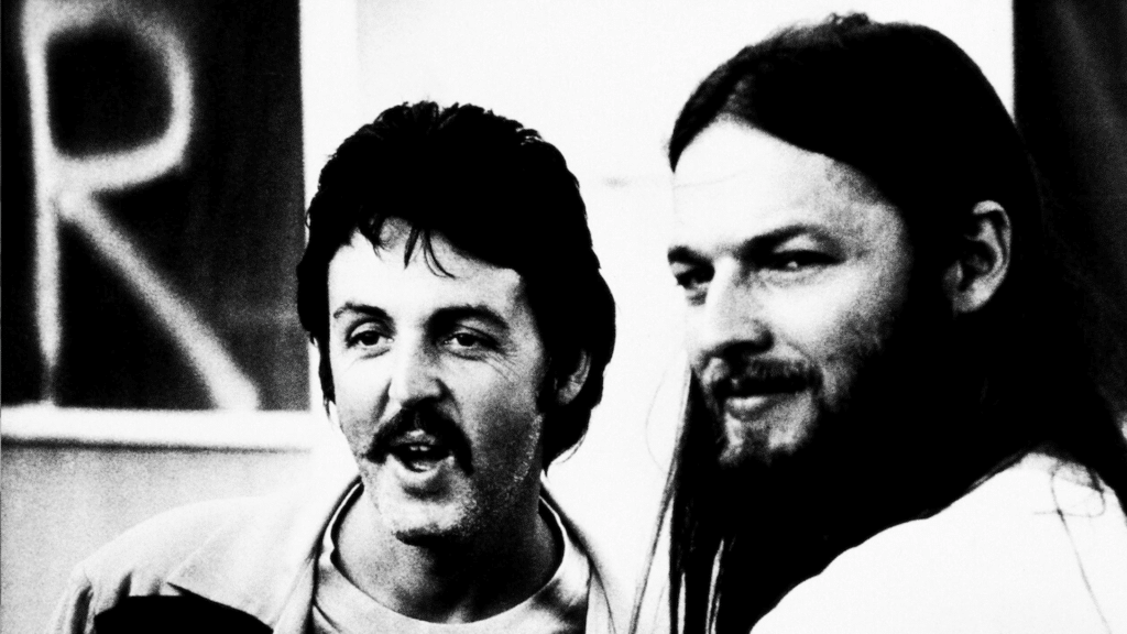 Collaboration musicale entre Paul McCartney et David Gilmour - Concert au Cavern Club en 1999