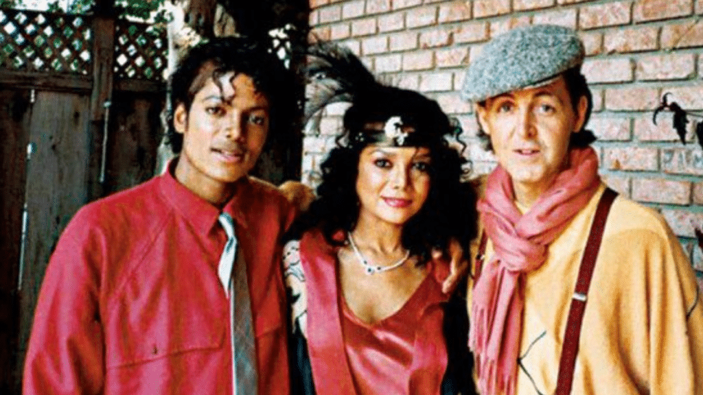 Paul McCartney avec le remix de "Say Say Say"