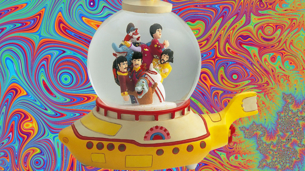 Pochette de l'album "Yellow Submarine" des Beatles