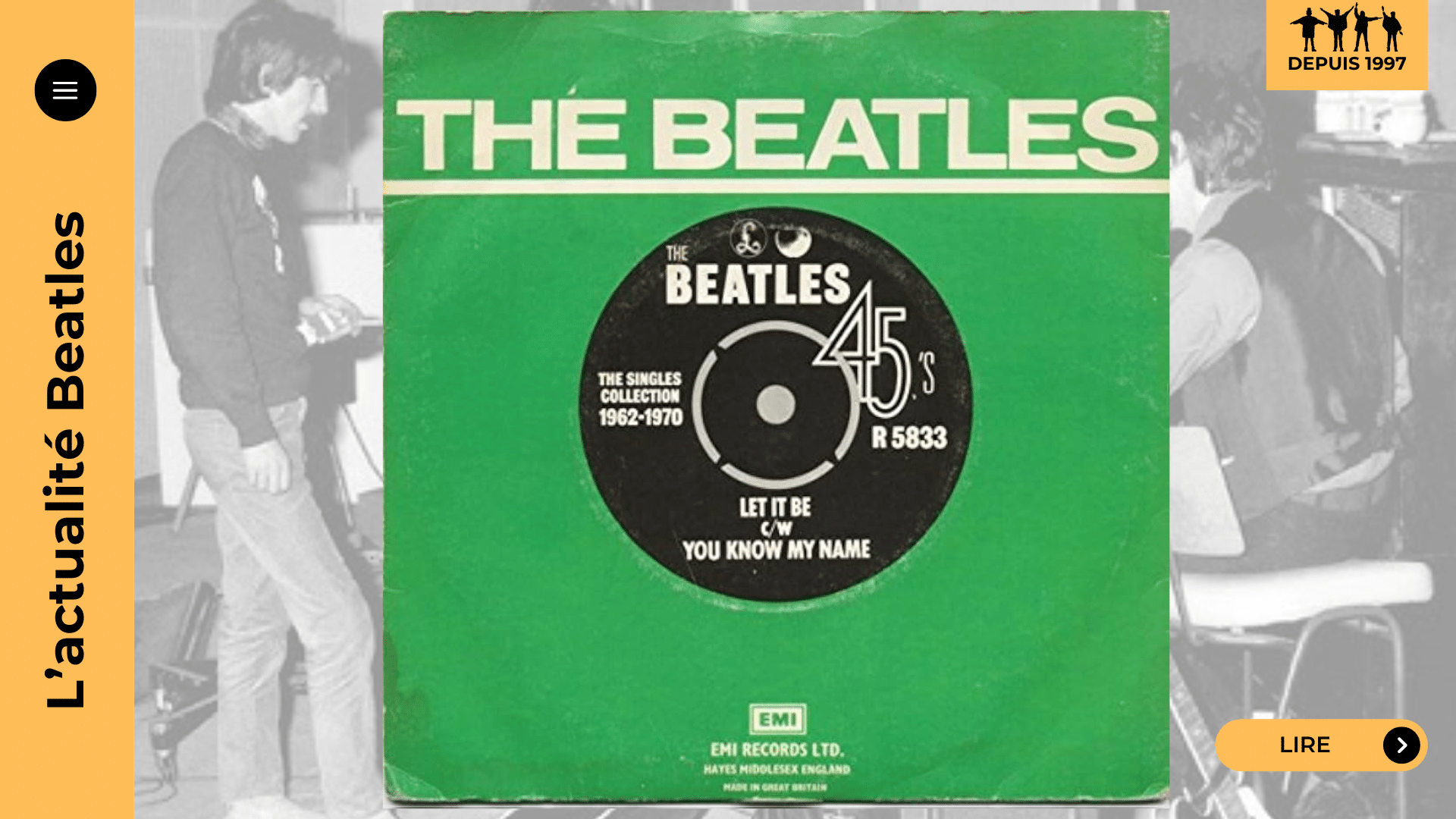 You Know My Name (Look Up The Number) : enregistrée en 1967, bouclée en 1969, puis face B de Let It Be en 1970. Brian Jones au sax, Lennon et McCartney en roue libre : pourquoi ce chaos de studio est devenu culte. Lisez l’histoire.