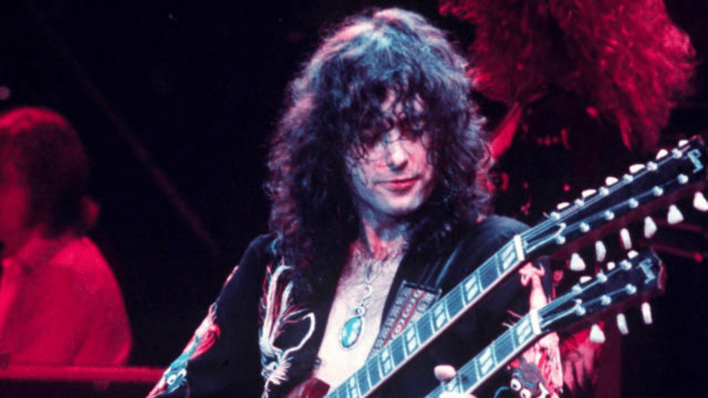 Jimmy Page jouant "No Quarter" de Led Zeppelin