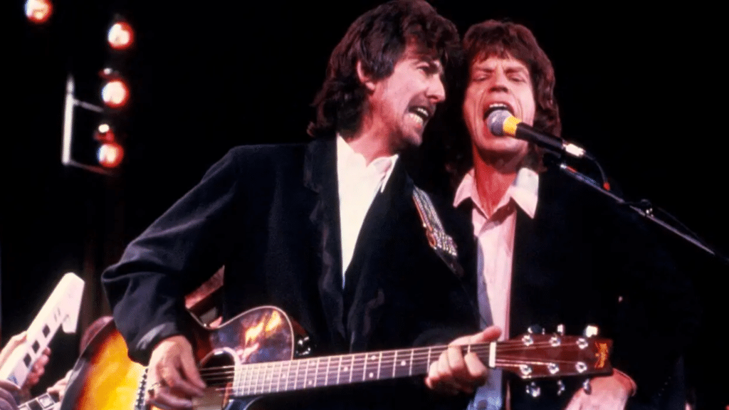 George Harrison et Mick Jagger : Un Suivi Rapproché | Relations Beatles & Rolling Stones