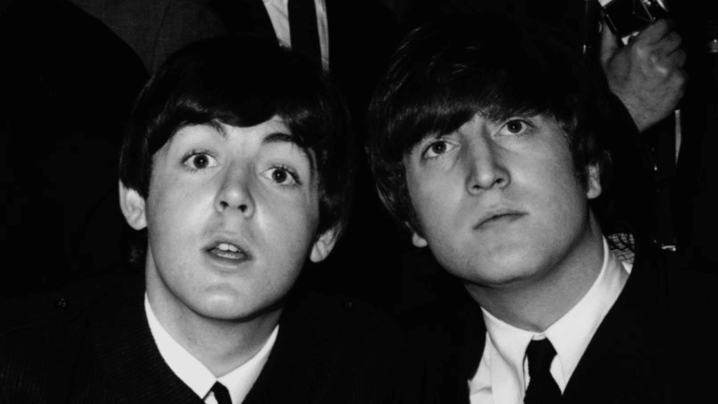 Paul McCartney et John Lennon avant leur rencontre