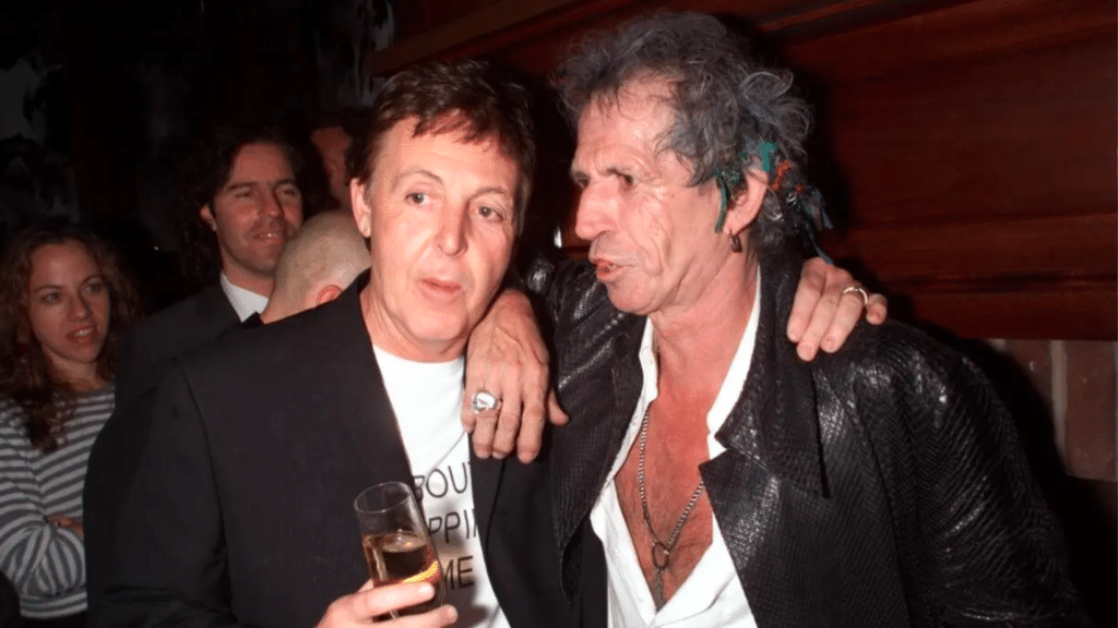 Keith Richards défie Paul McCartney au Super Bowl