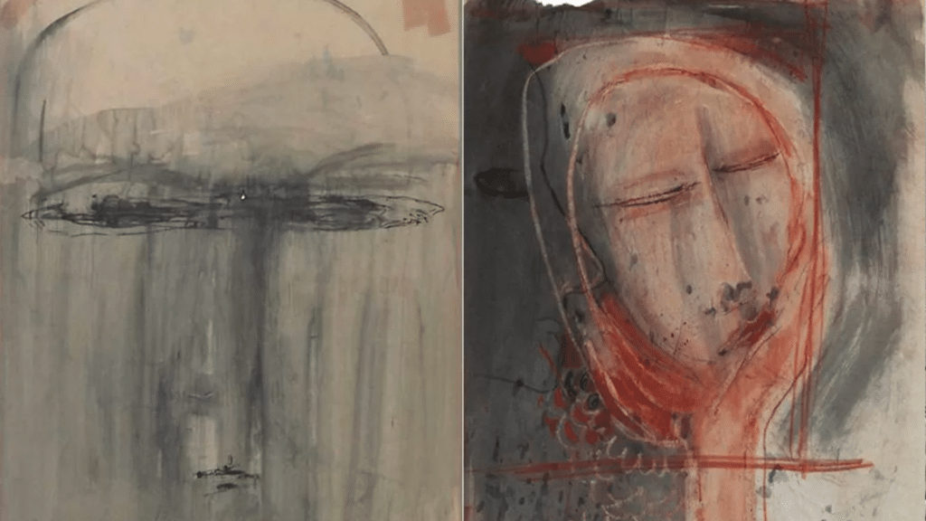 Enchères uniques : portrait de Lennon par Sutcliffe, ex-bassiste des Beatles