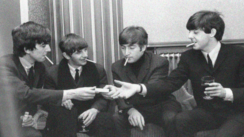 Bob Dylan Taquine les Beatles lors de leur Première Expérience avec le Cannabis
