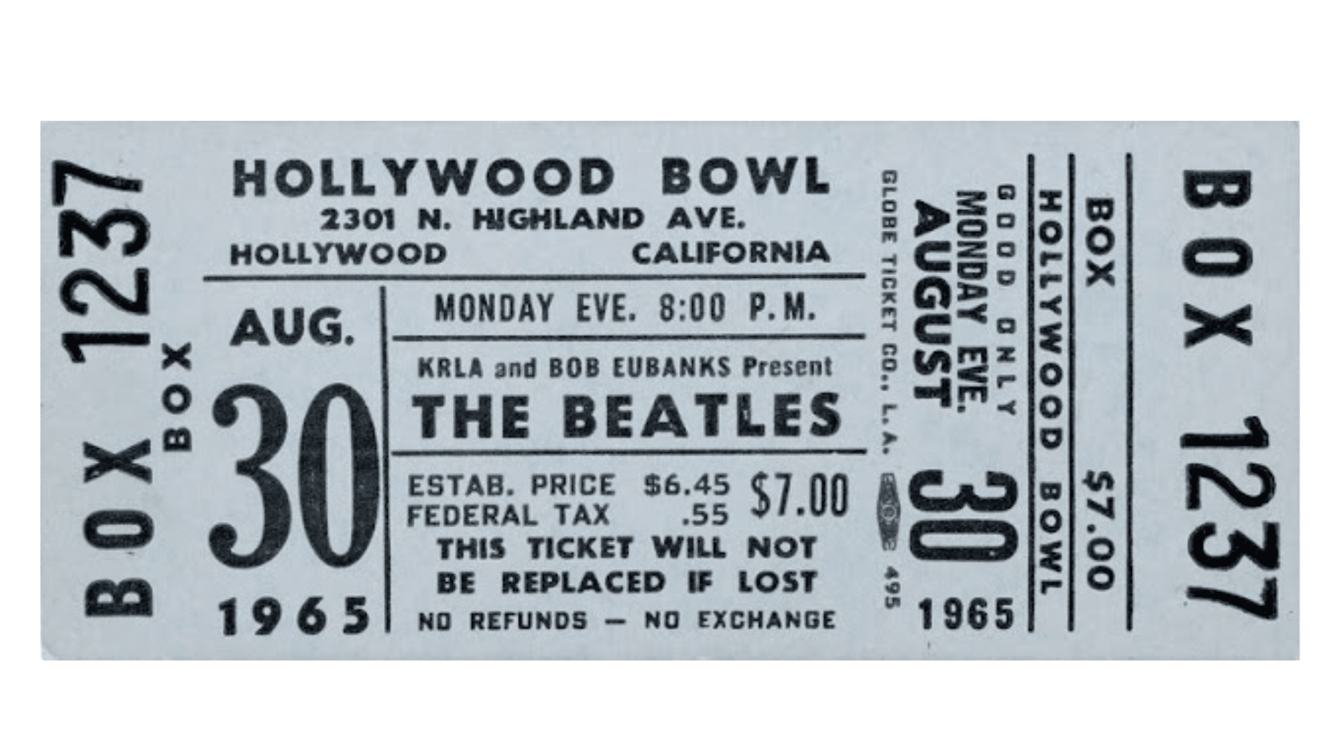 Billet de concert des Beatles 1965 : Un morceau d'histoire musicale aux enchères