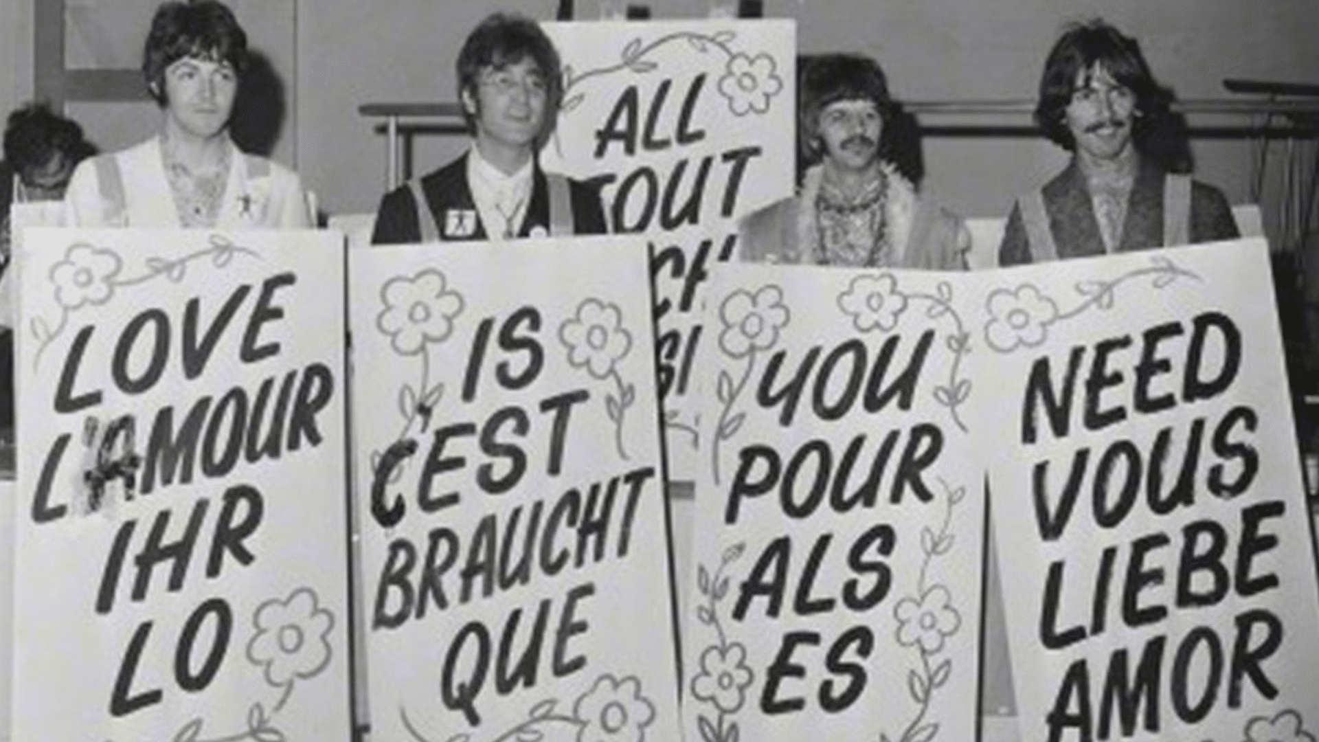 Chanter l'amour est une chose qui est venue naturellement aux Beatles.