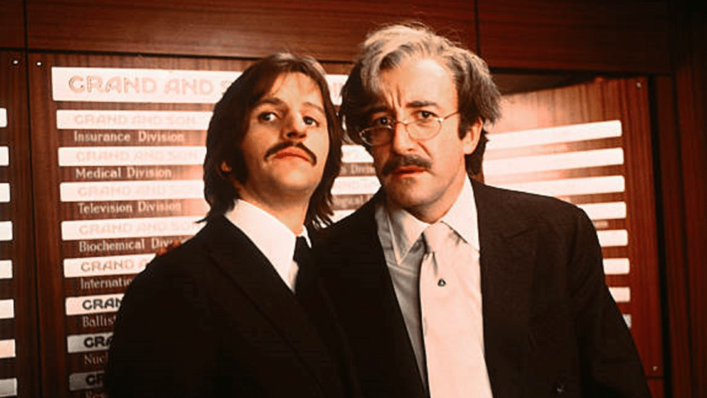 Les Beatles étaient de grands fans d'un film de Peter Sellers que Paul McCartney a qualifié de "loufoque".