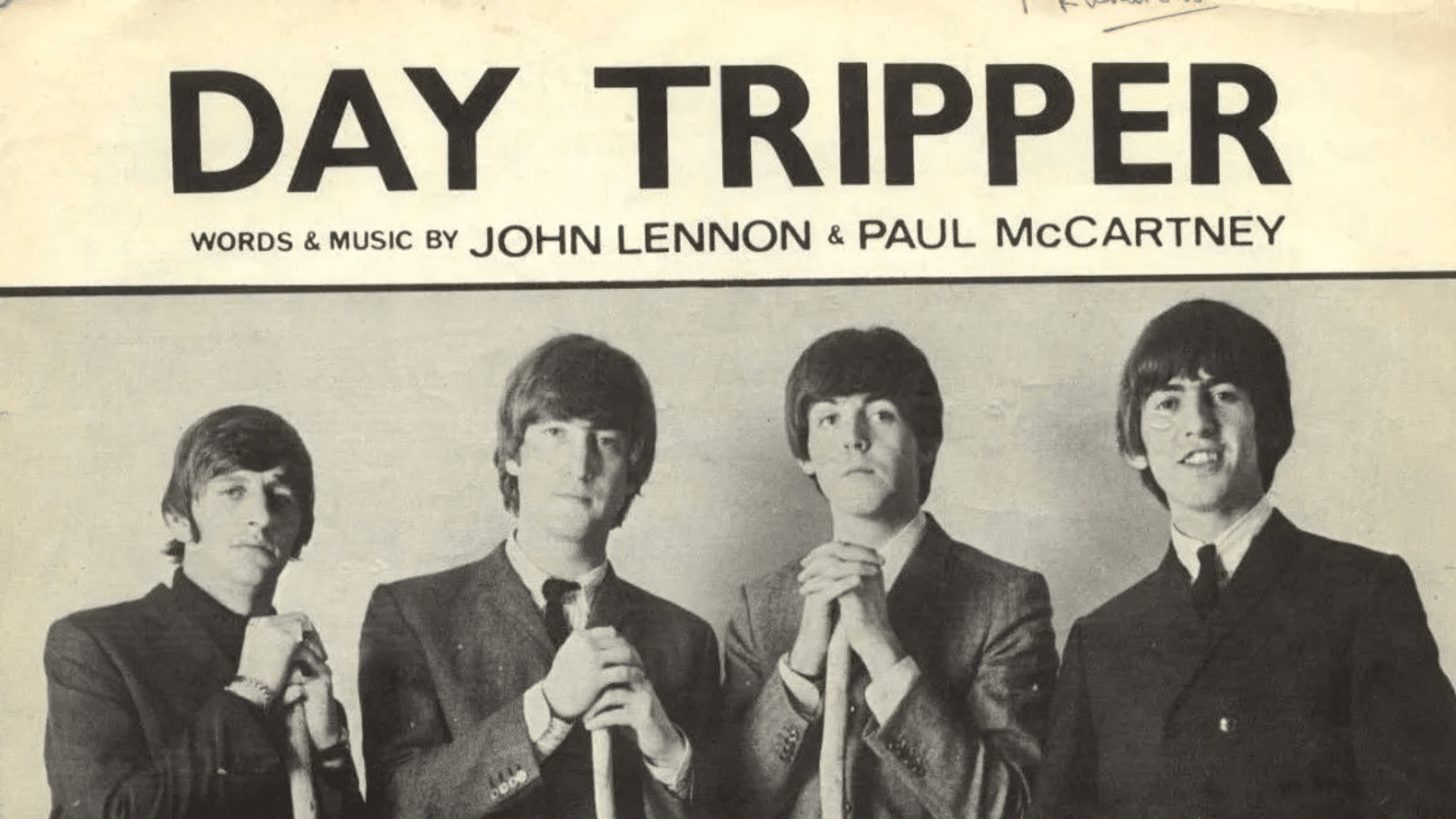 Paul McCartney à propos de l'écriture de "Day Tripper"
