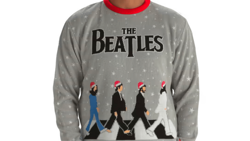 Les Beatles lancent un pull de Noël officiel