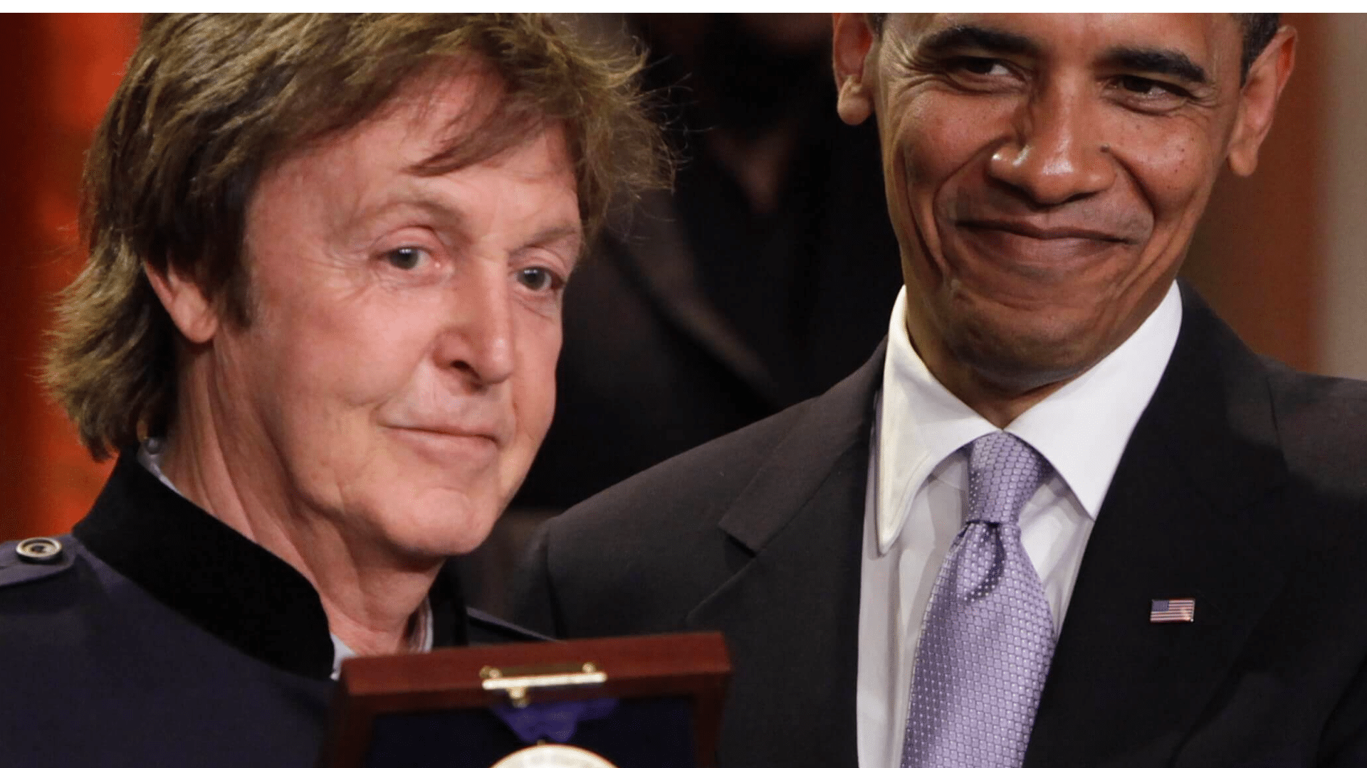 Ce que Barack Obama a dit lorsqu'il a remis un prix à Paul McCartney