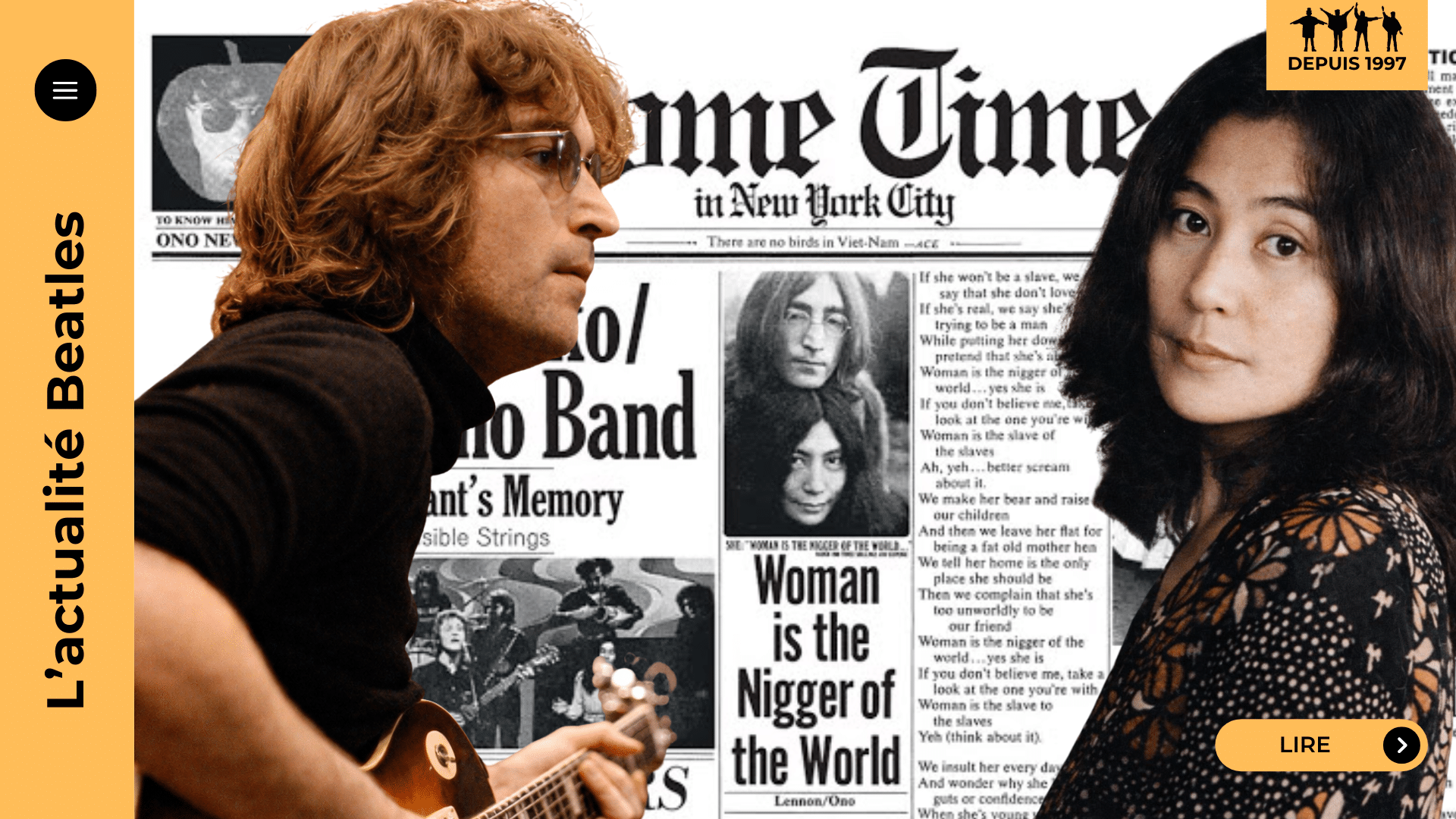 Some Time in New York City : Lennon se juge, se contredit et transforme le rock en tract avec Yoko Ono. Pourquoi cet album militant a divisé, daté… et reste un document clé de l’après-Beatles. Lisez l’analyse.