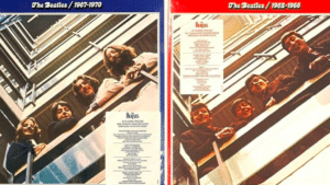L'album rouge et l'album bleu des Beatles prêts pour un retour spectaculaire dans les charts
