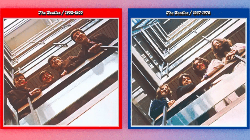 Les albums "Red" et "Blue" des Beatles redonnent vie aux chansons les plus appréciées grâce à une clarté nouvelle et étincelante.