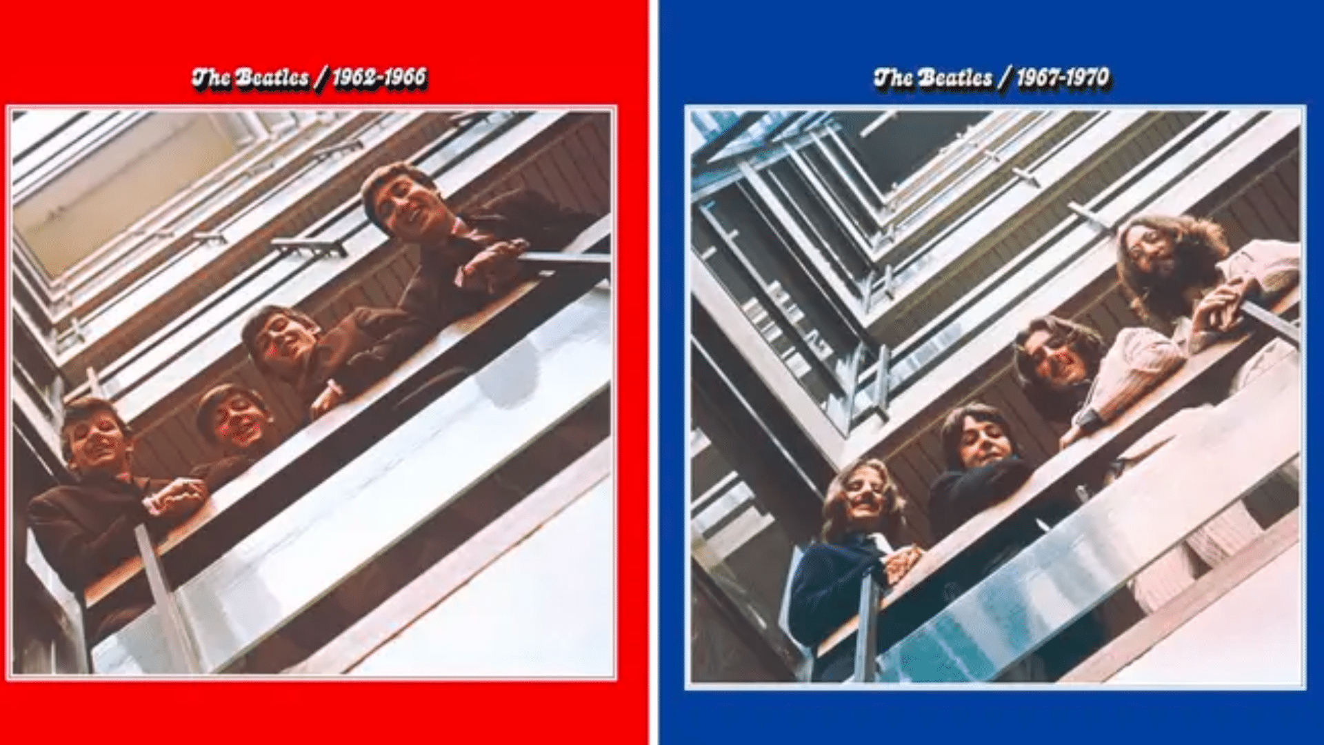 Tout savoir sur les compilations des Beatles Bleu et Rouge !