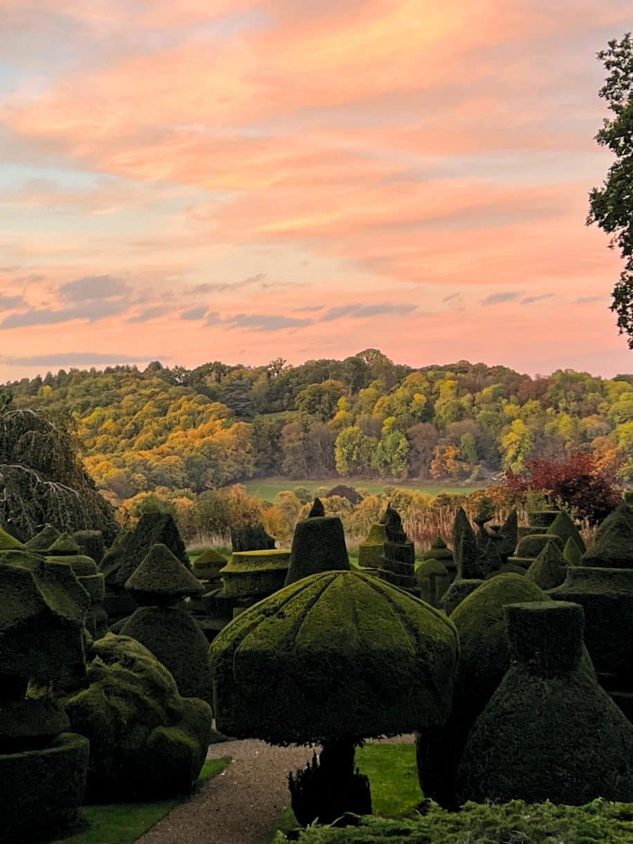Olivia Harrison capture le soleil se levant sur les Chilterns. Crédit : Olivia Harrison