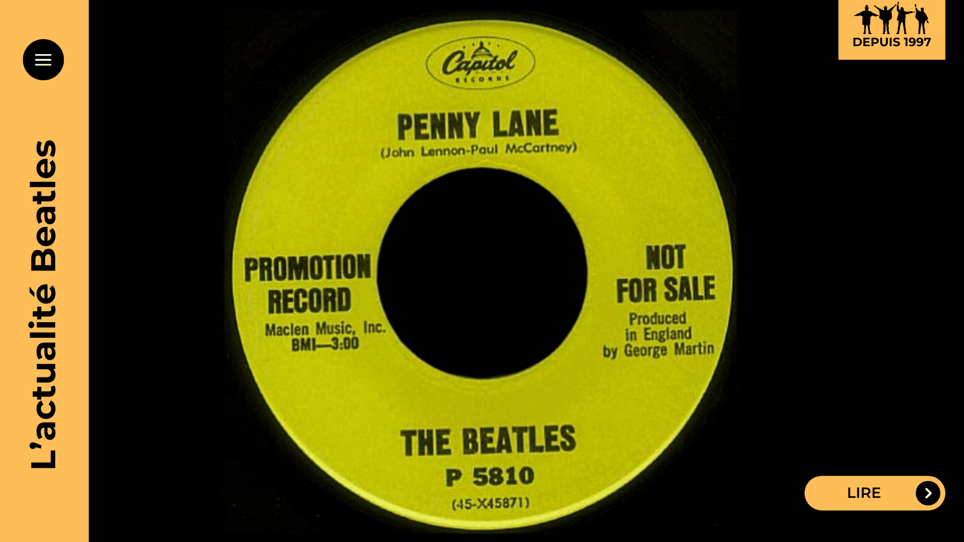 Strawberry Fields Forever et Penny Lane : comment ce double face A a ouvert la porte de 1967. Lennon dans la brume, McCartney en couleurs, studio-laboratoire, Mellotron et trompette piccolo… Entrez dans le single qui change tout.
