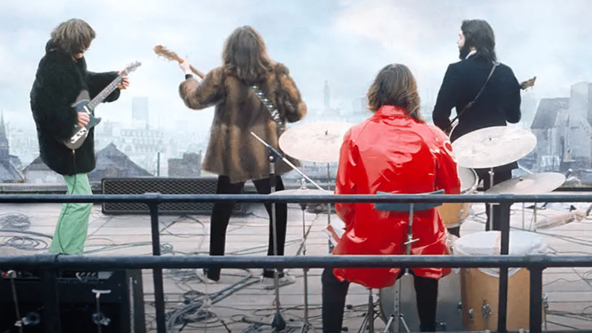 Retour : La performance des Beatles sur les toits